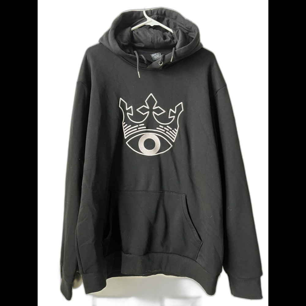 McQueen And The Violet Fog Sweatshirt Mens Sz XL Black White Wiz Khalifa Gin